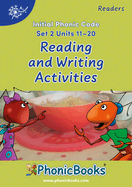Phonic Books Dandelion Readers Reading and Writing Activities Set 2 Units 11-20 Twin Chimps (Two Letter Spellings Sh, Ch, Th, Ng, Qu, Wh, -Ed, -Ing, -Le): Photocopiable Activities Accompanying Dandelion Readers Set 2 Units 11-20 Twin Chimps