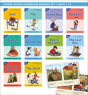 Phonic Books Dandelion Readers Set 1 Units 1-10 Sam (Alphabet Code Blending 4 and 5 Sound Words): Decodable Books for Beginner Readers Alphabet Code Blending 4 and 5 Sound Words