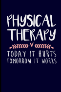 Physical Therapy Today It Hurts Tomorrow It Works: Physical Therapy Journal