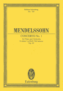 Piano Concerto No. 1, Op. 25 in G Minor: Study Score