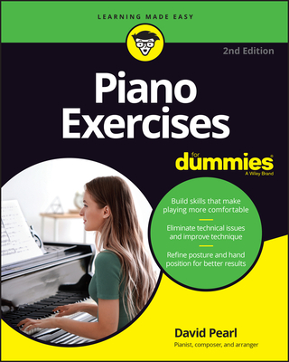 Piano Exercises for Dummies - Pearl, David