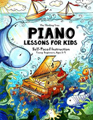 Piano Lessons for Kids: The Thinking Tree - Self-Paced Instruction - Young Beginners, Ages 5-9 - Brown, Sarah Janisse