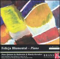 Piano Quintets by Rubinstein & Rimsky-Korsakov - Felicja Blumental (piano); New Philharmonia Wind Ensemble, London