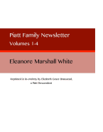 Piatt Family Newsletter: Volumes 1-4