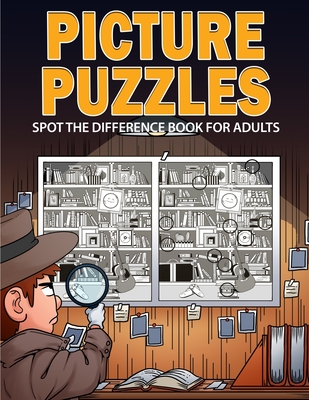 Picture Puzzles: Spot the Difference Book for Adults - Nest, Game