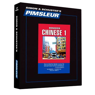 Pimsleur Chinese (Mandarin) Level 1 CD: Learn to Speak and Understand Mandarin Chinese with Pimsleur Language Programs - Pimsleur
