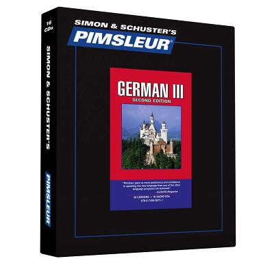 Pimsleur German Level 3 CD, 3: Learn to Speak and Understand German with Pimsleur Language Programs - Pimsleur