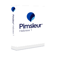 Pimsleur Hebrew Level 1 CD: Learn to Speak and Understand Hebrew with Pimsleur Language Programs