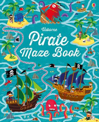 Pirate Maze Book - Smith, Sam