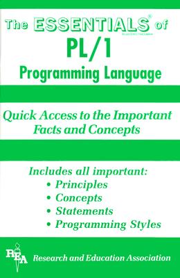 PL/1 Programming Language - Research & Education Association, and Dadashzadeh, Mohammad