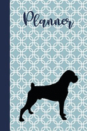 Planner: Boxer Undated Daily, Weekly, Monthly, Yearly Planner with To-Do, Gratitude, Habit Tracker, Dot Grid to Use as Organizer, Schedule, Journal, or Notebook, Monday Start.