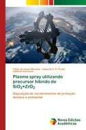 Plasma spray utilizando precursor hbrido de SiO2+ZrO2