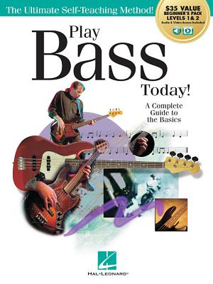 Play Bass Today! All-In-One Beginner's Pack: Includes Book 1, Book 2, Audio & Video - Kringel, Chris, and Downing, Doug