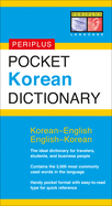 Pocket Korean Dictionary: Korean-English English-Korean