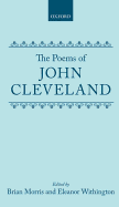 Poems of John Cleveland Ed Morris