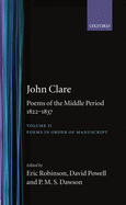 Poems of the Middle Period: Volume II: 1822-1837