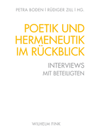 Poetik Und Hermeneutik Im Rckblick: Interviews Mit Beteiligten