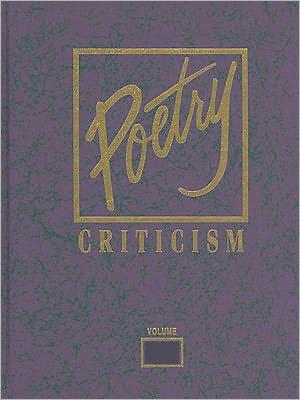 Poetry Criticism - Lee, Michelle (Editor)