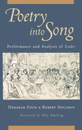 Poetry Into Song: Performance & Analysis of Lieder