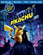 Pokmon Detective Pikachu [Includes Digital Copy] [3D] [Blu-ray/DVD] - Rob Letterman