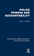 Police Powers and Accountability