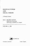 Political Power & Social Theory - Kimeldorf, Howard (Editor), and Davis, Diane (Editor)