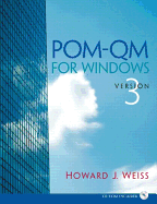 POM-Qm V 3 for Windows Manual and CD POM