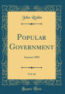 Popular Government, Vol. 66: Summer 2001 (Classic Reprint)