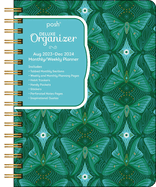 Posh: Deluxe Organizer 17-Month 2023-2024 Monthly/Weekly Hardcover Planner Calendar: Blue Butterflies