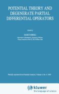 Potential Theory and Degenerate Partial Differential Operators