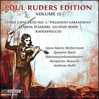Poul Ruders Edition, Vol. 15 - Anne-Marie McDermott (piano); Quattro Mani; Steven Beck (harpsichord); Susan Grace (piano); Odense Symphony Orchestra
