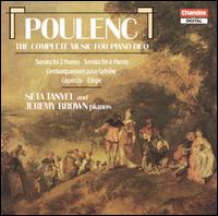 Poulenc: The Complete Music for Piano Duo - Jeremy Brown (piano); Seta Tanyel (piano)