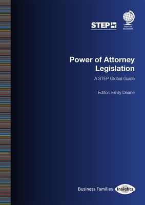 Power of Attorney Legislation - Deane, Emily