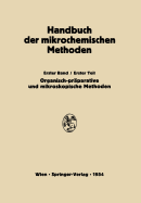 Praparative Mikromethoden in Der Organischen Chemie: Mikroskopische Methoden