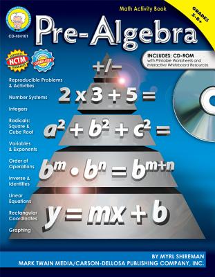 Pre-Algebra, Grades 5 - 12 - Shireman, Myrl