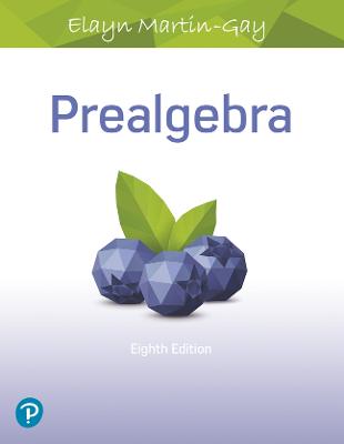 Prealgebra - Martin-Gay, Elayn