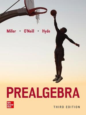 Prealgebra - Miller, Julie, and O'Neill, Molly, and Hyde, Nancy