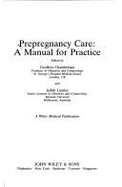 Prepregnancy Care: A Manual for Practice