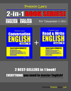 Preston Lee's 2-in-1 Book Series! Conversation English & Read & Write English Lesson 1 - 40 For Taiwanese