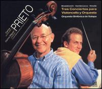 Prieto plays Tres Conciertos para Violoncello y Orquesta - Carlos Prieto (cello); Orquesta Sinfonica de Xalapa