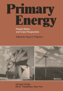 Primary Energy: Present Status and Future Perspectives