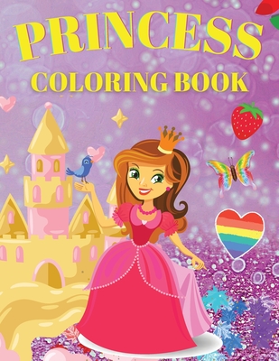 Princess Coloring Book: Cute And Adorable Princess Coloring Book For Girls Ages 3-9 - Blox, Beni