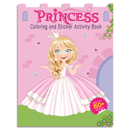 Princesses - Coloring and Sticker Activity Book (with 150+ Stickers)