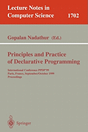 Principles and Practice of Declarative Programming: International Conference, Ppdp'99, Paris, France, September, 29 - October 1, 1999, Proceedings