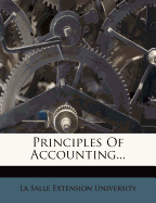 Principles Of Accounting