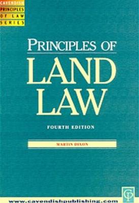 Principles of Land Law - Dixon
