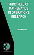 Principles of Mathematics in Operations Research