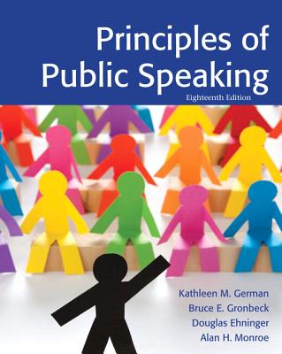 Principles of Public Speaking Plus New Mycommunicationlab -- Access Card Package - German, Kathleen M, and Gronbeck, Bruce E, and Ehninger, Douglas