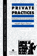 Private Practices: Girls Reading Fiction And Constructing Identity