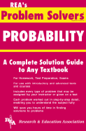 Probability Problem Solver - Research & Education Association, and Berger, Vance W, Dr., and Staff of Research Education Association